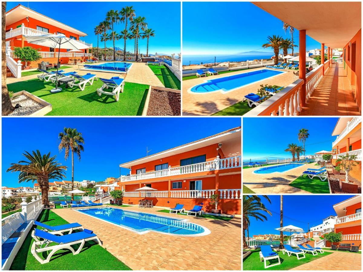 Villa Raquel With Private Pool And Sea View Los Menores ภายนอก รูปภาพ