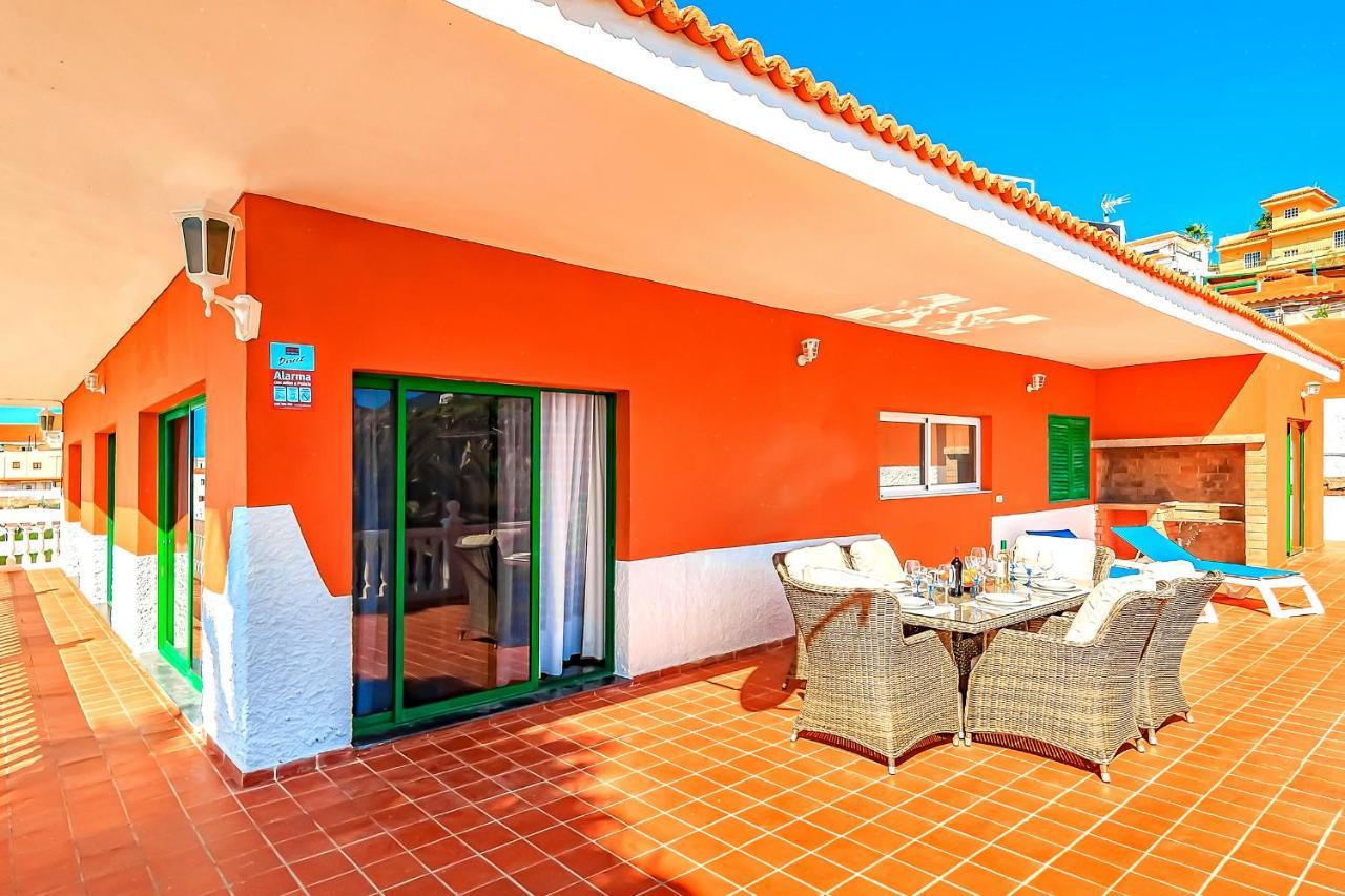 Villa Raquel With Private Pool And Sea View Los Menores ภายนอก รูปภาพ