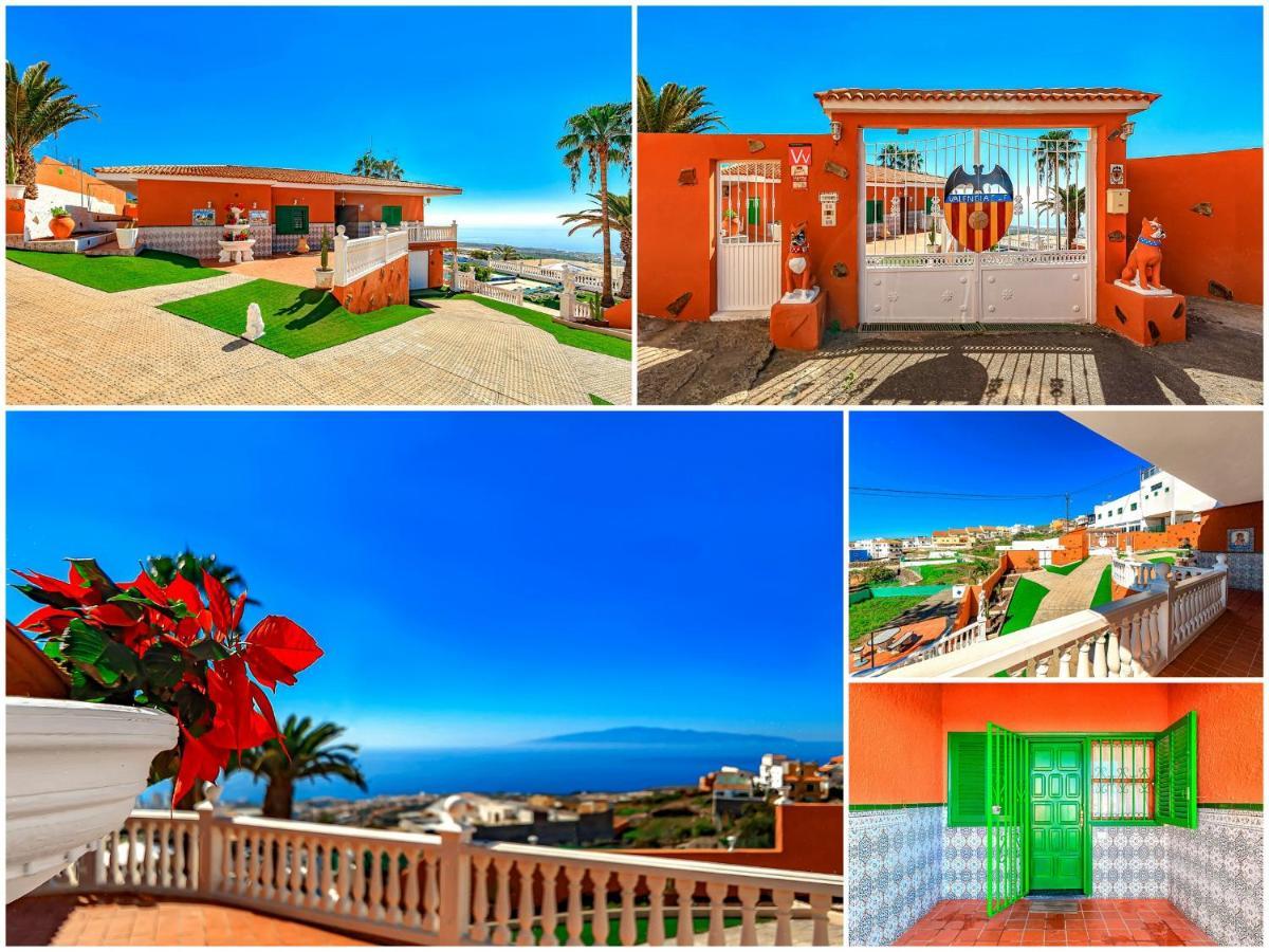 Villa Raquel With Private Pool And Sea View Los Menores ภายนอก รูปภาพ